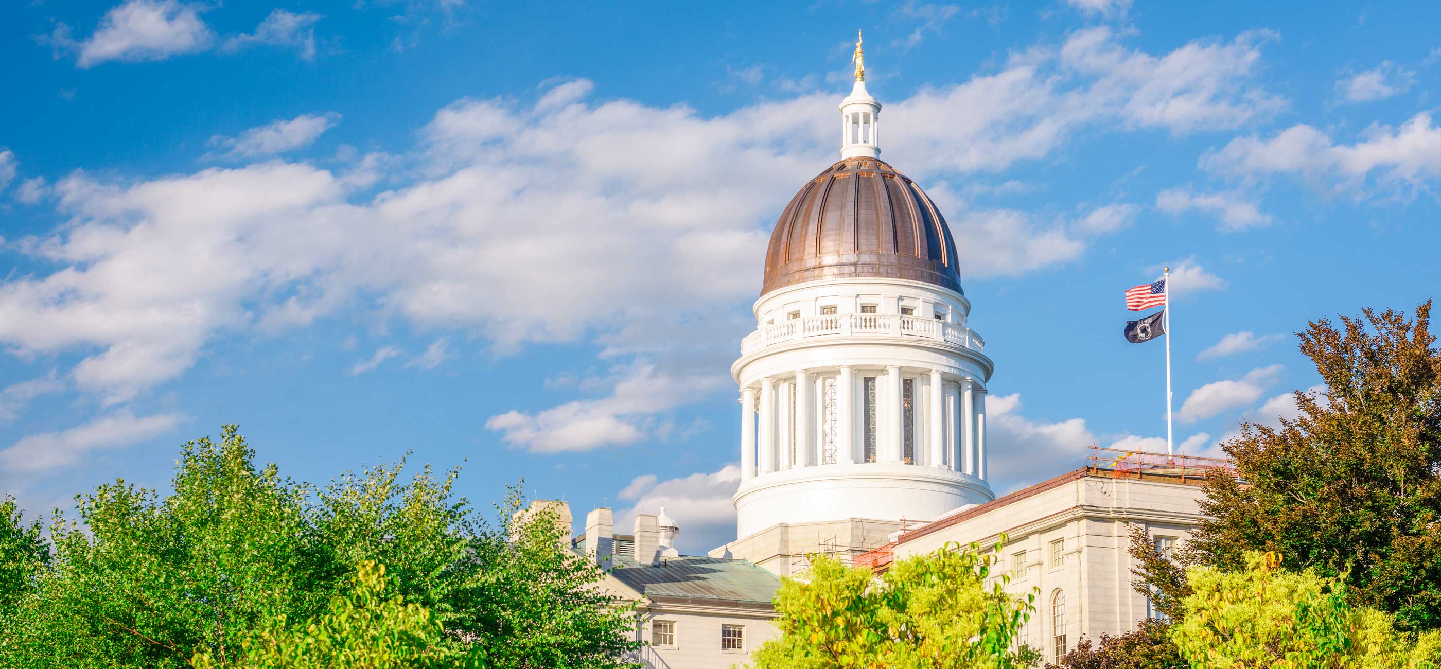 Maine courthouse dome