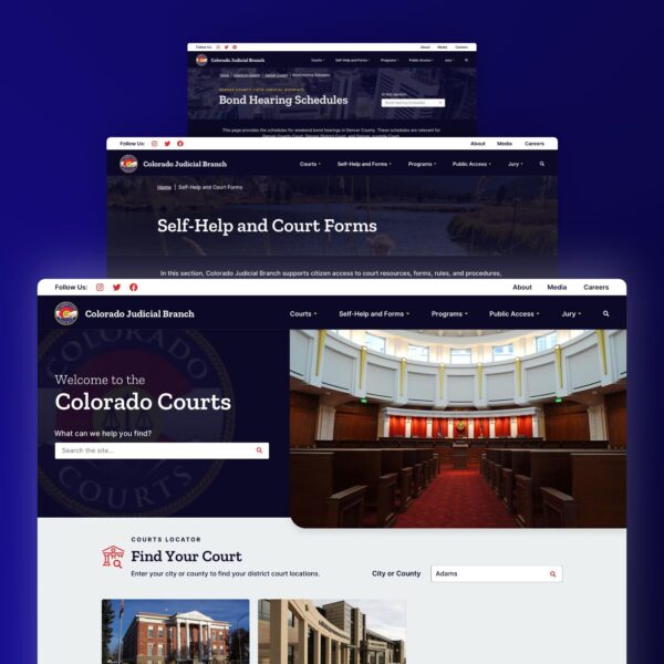 Colorado Judicial Branch website