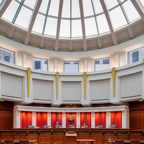 Colorado Judicial Branch courtroom