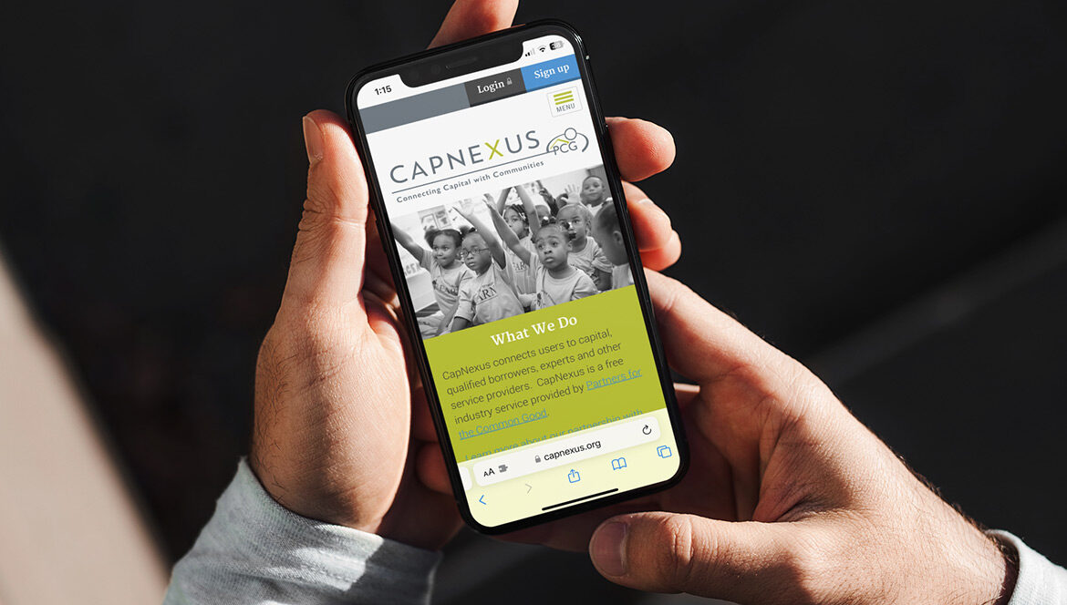 CapNexus on a mobile phone